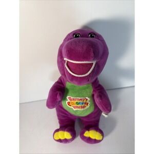 Barney & Friends Purple Dinosaur Small Plush Stuffed Toy Colorful World 2015